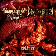 NOURRITURE / DISJONKTATION - Split CD